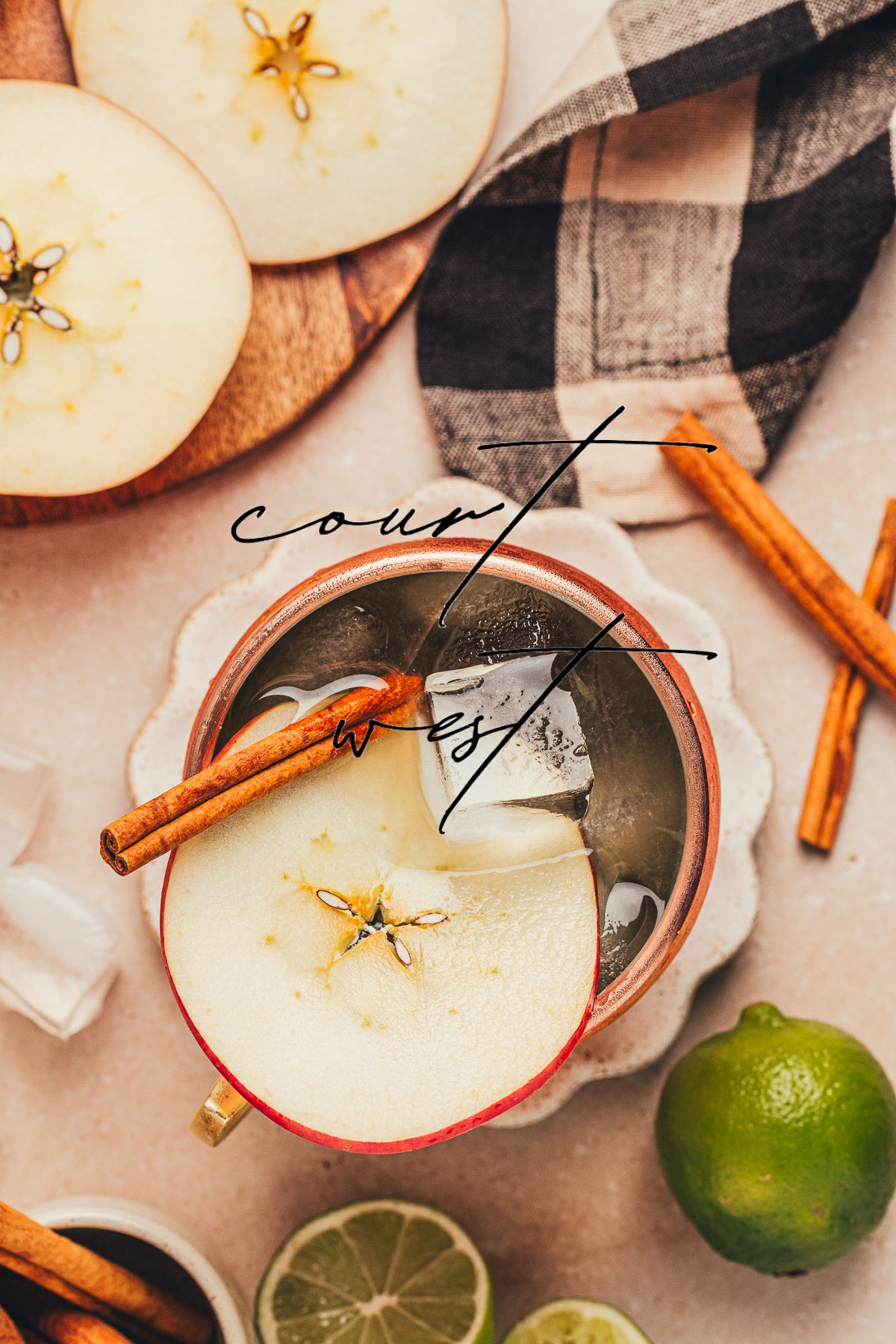 Apple Cider Mule Mocktail (Exclusive Recipe)