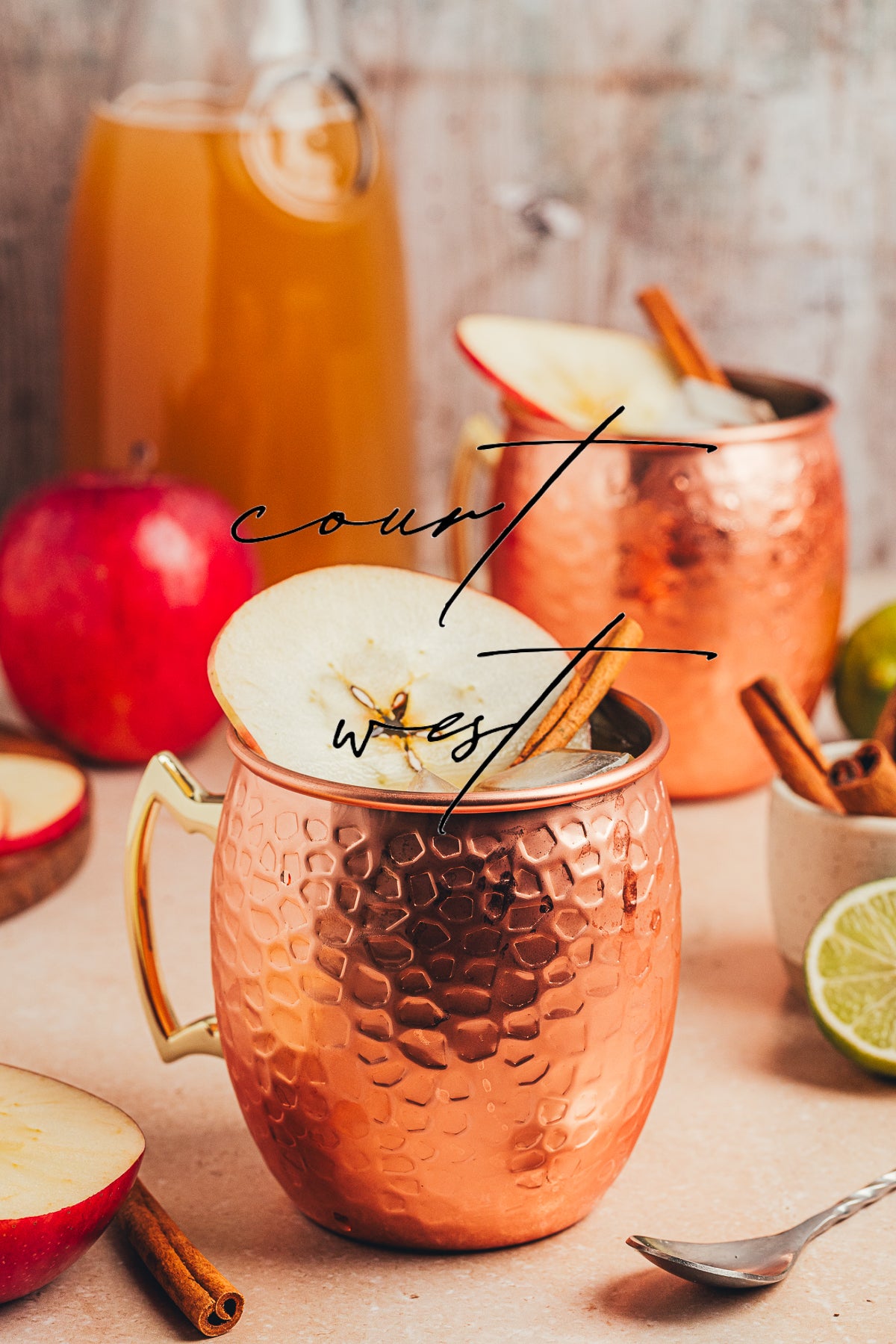 Apple Cider Mule Mocktail (Exclusive Recipe)