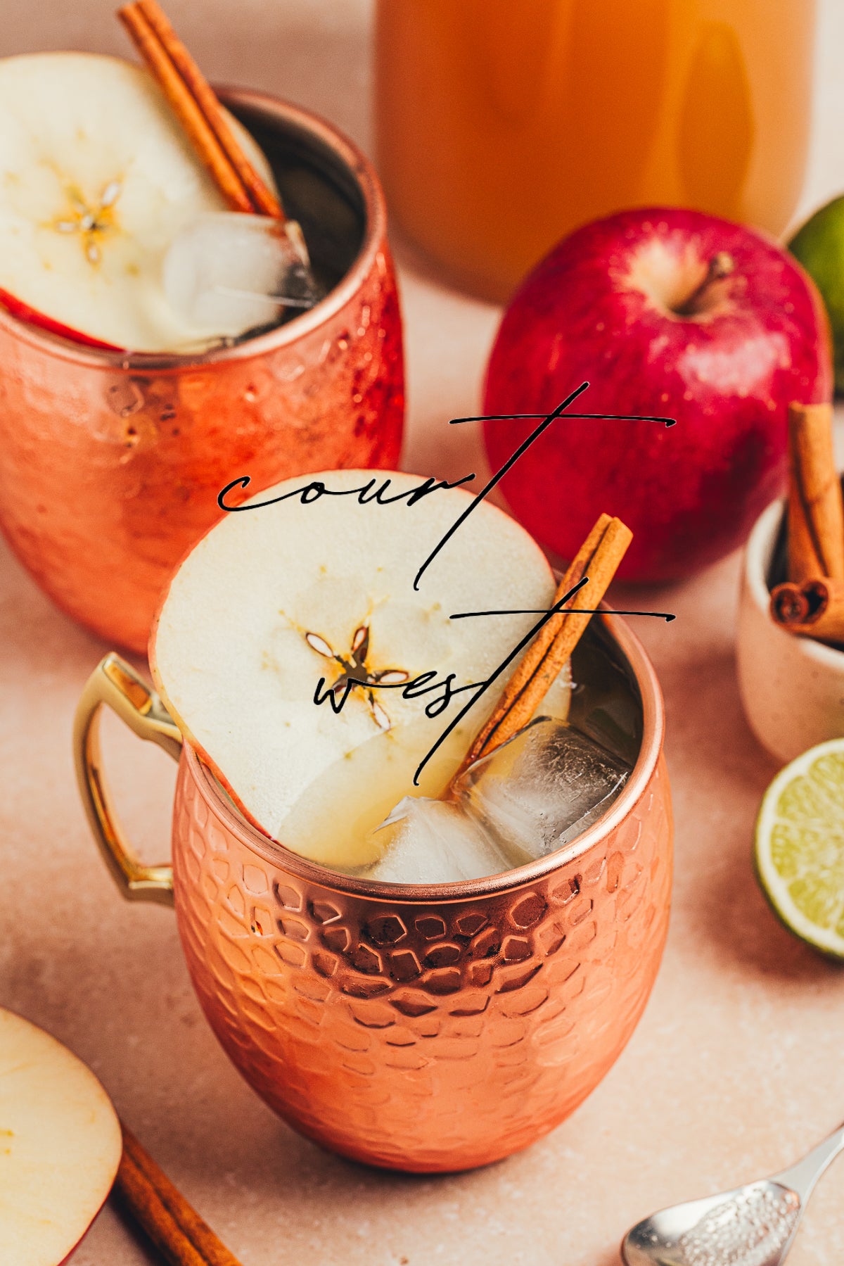 Apple Cider Mule Mocktail (Exclusive Recipe)