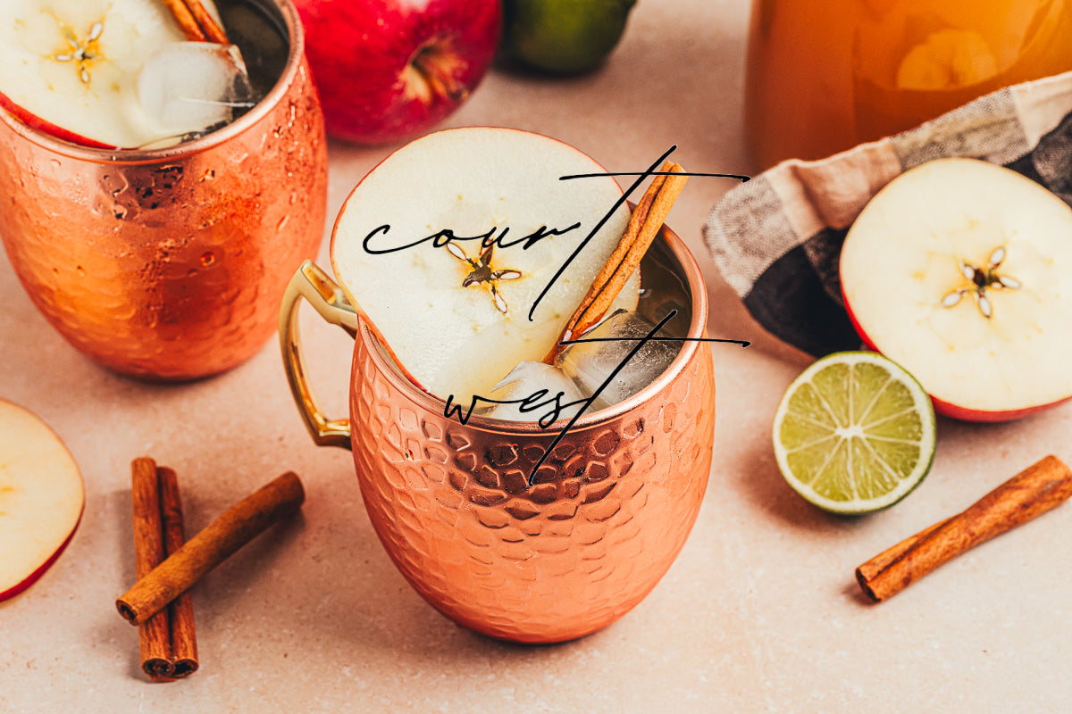 Apple Cider Mule Mocktail (Exclusive Recipe)