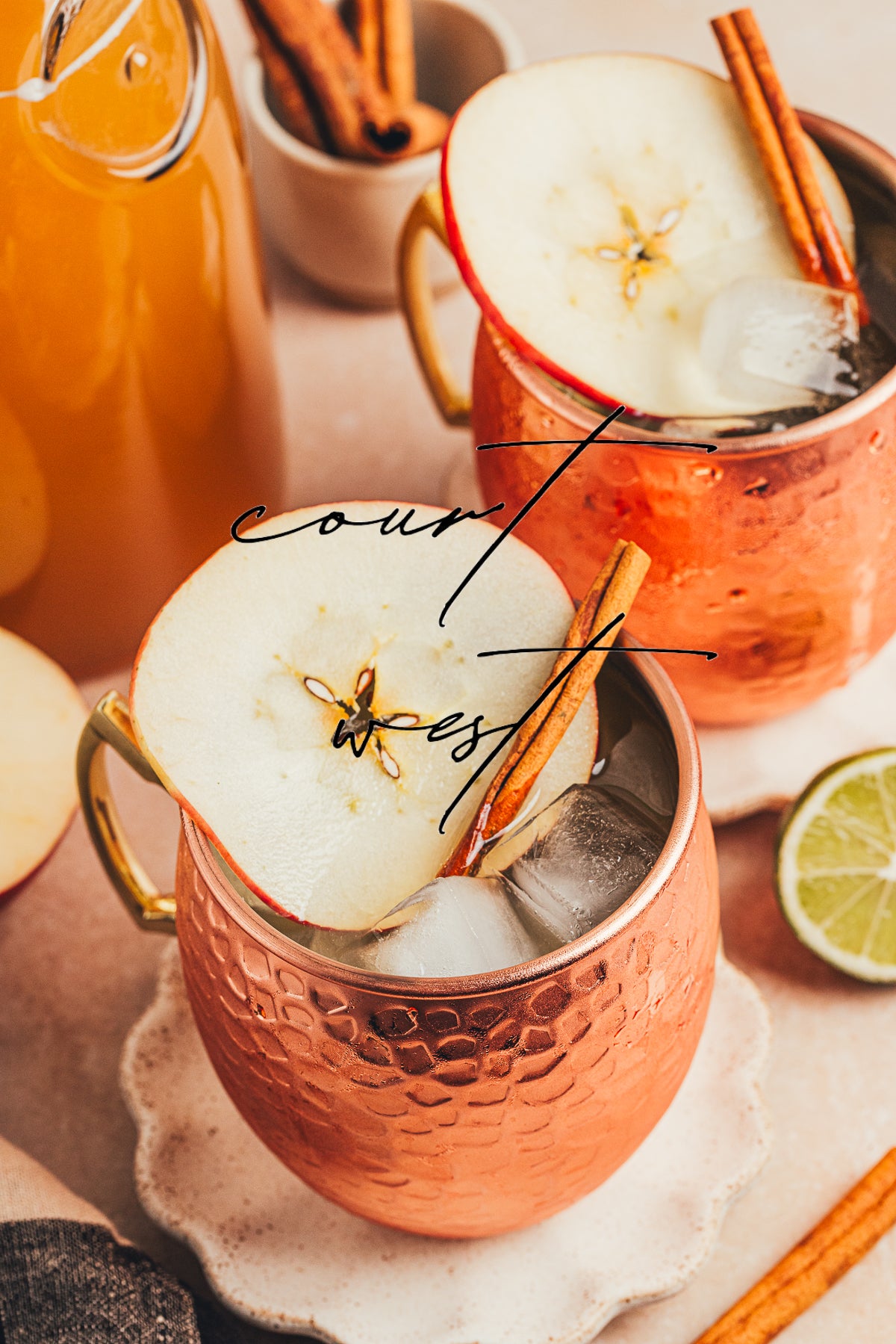 Apple Cider Mule Mocktail (Exclusive Recipe)