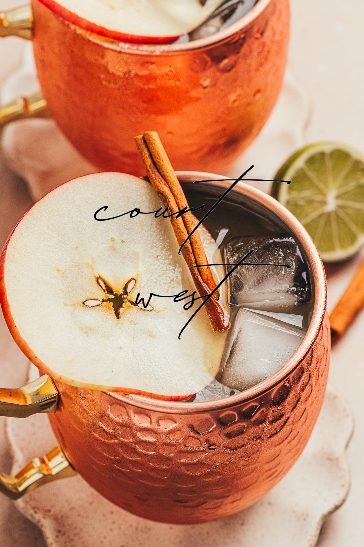 Apple Cider Mule Mocktail (Exclusive Recipe)