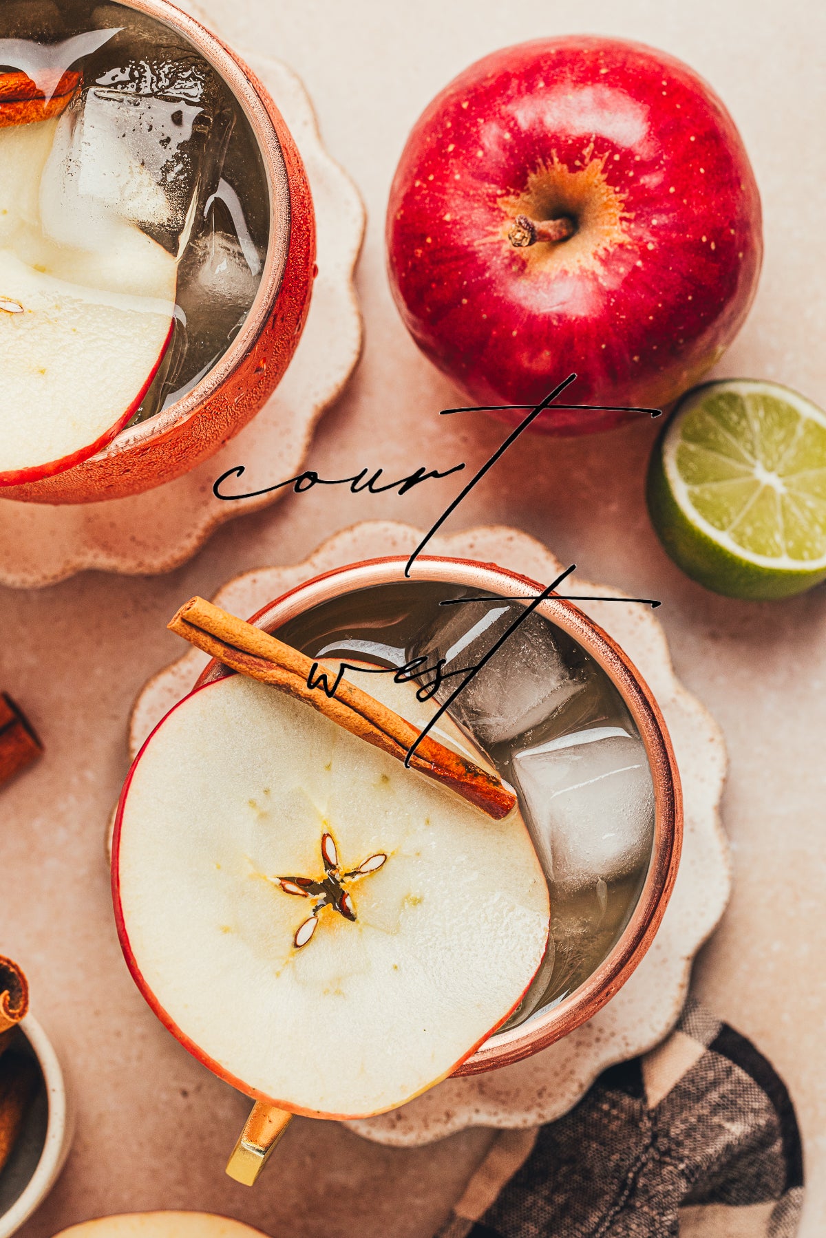 Apple Cider Mule Mocktail (Exclusive Recipe)