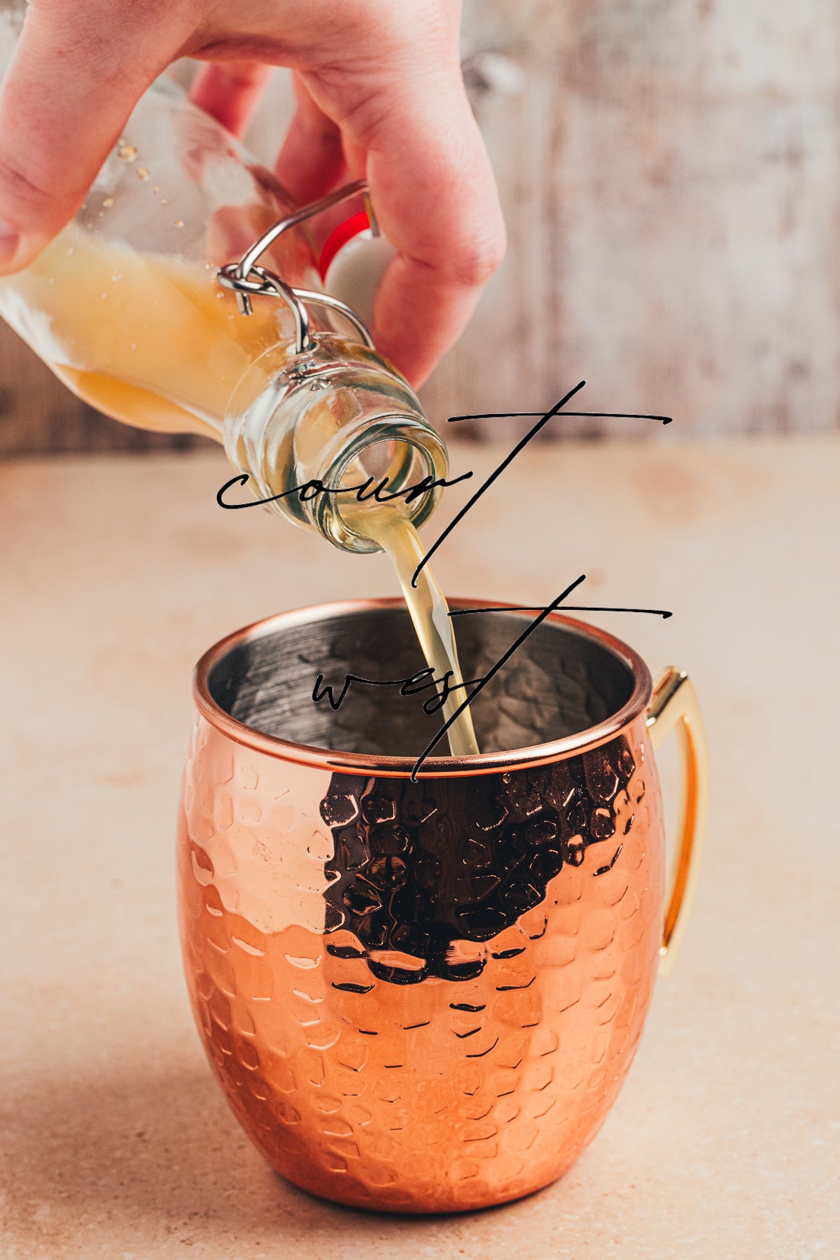 Apple Cider Mule Mocktail (Exclusive Recipe)