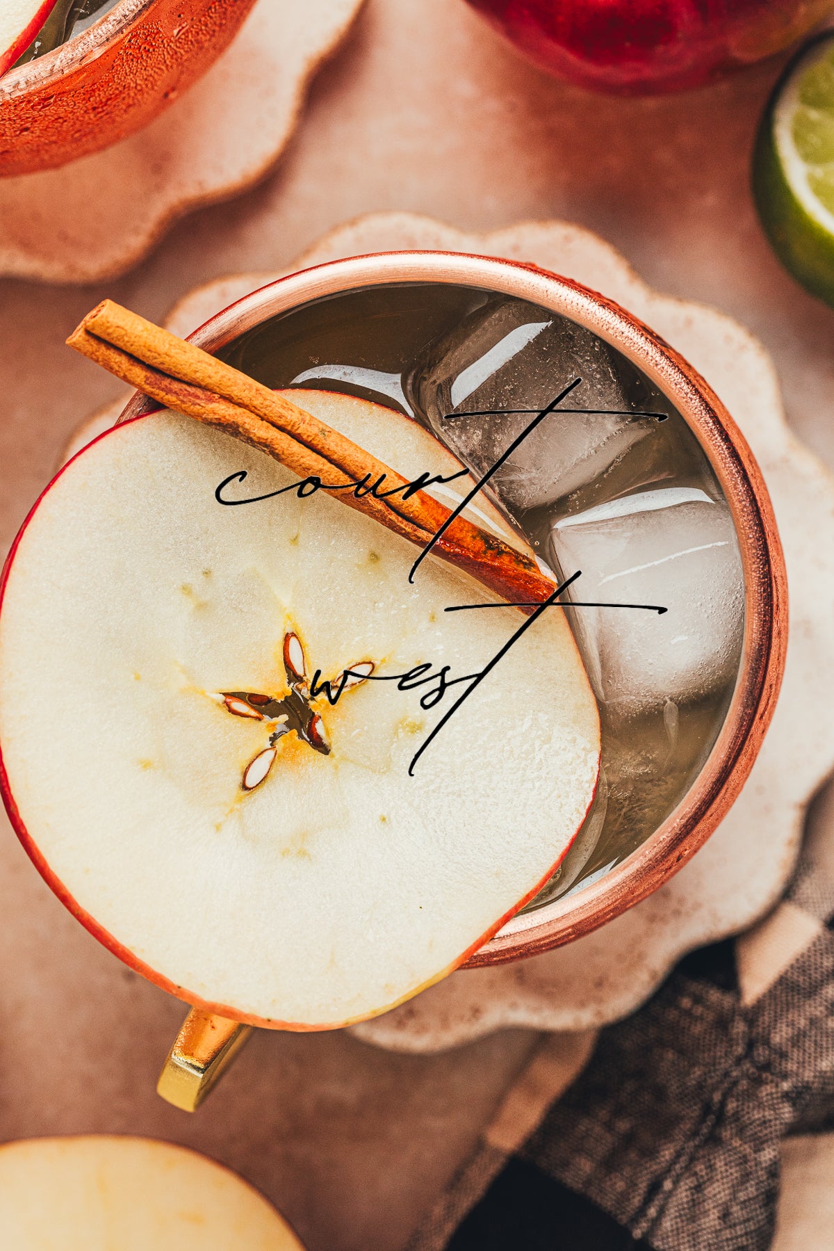 Apple Cider Mule Mocktail (Exclusive Recipe)