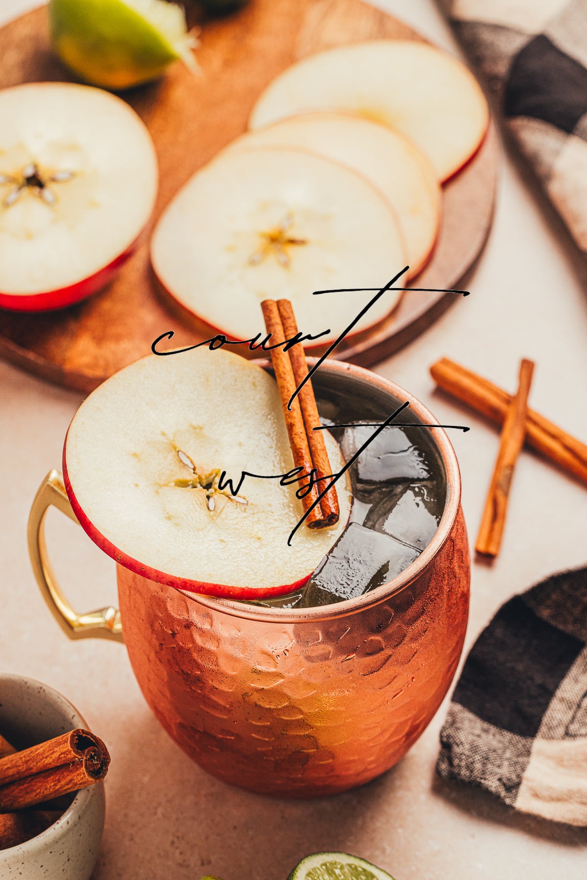 Apple Cider Mule Mocktail (Exclusive Recipe)