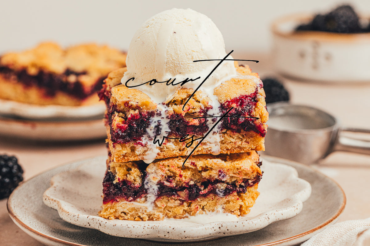 Blackberry Crumble Bars (Exclusive Recipe)