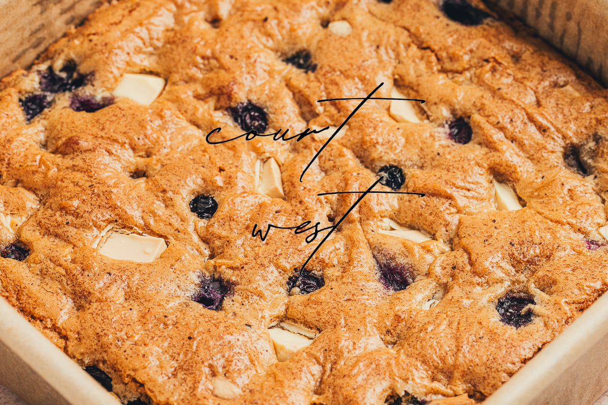Brown Butter Blueberry Blondies (Exclusive Recipe)