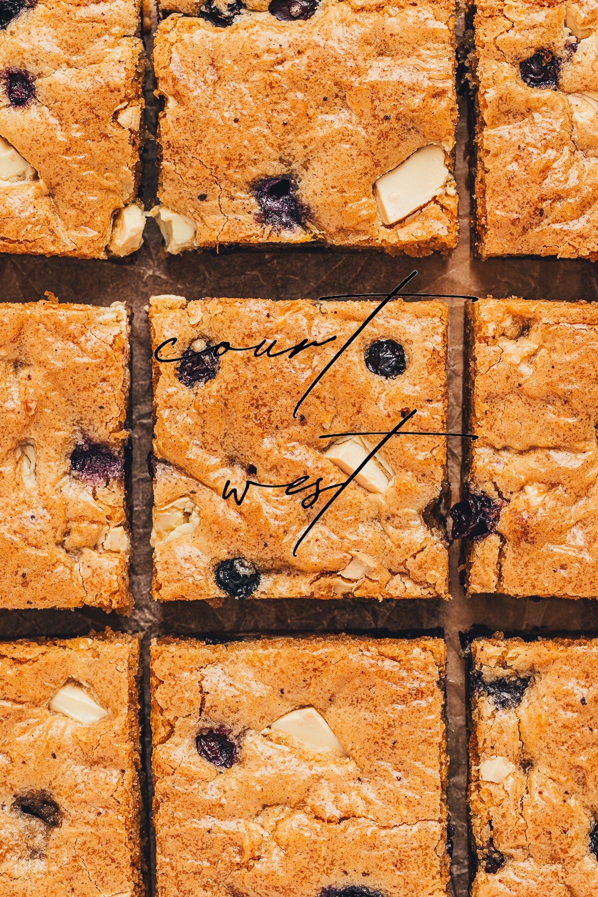 Brown Butter Blueberry Blondies (Exclusive Recipe)
