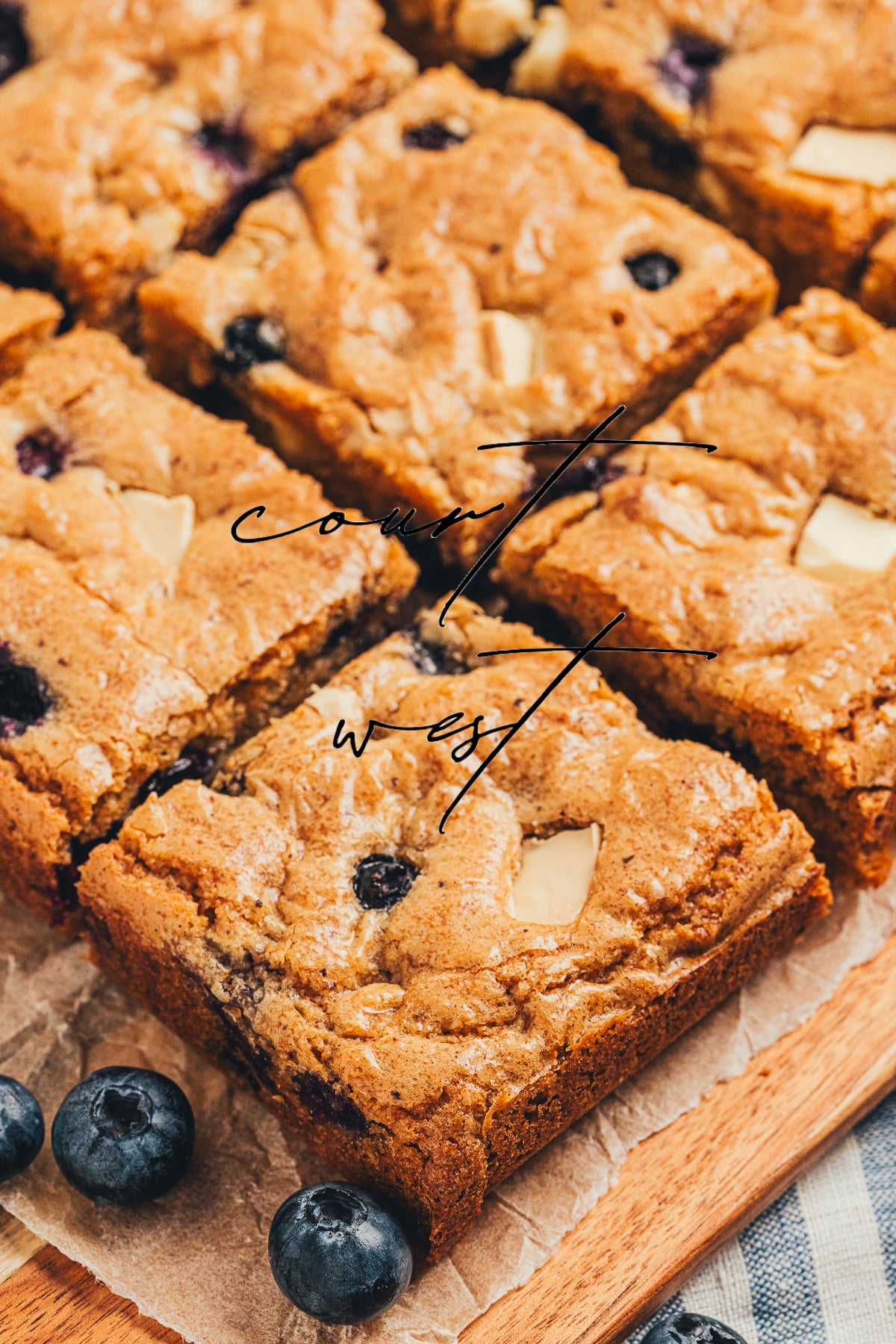 Brown Butter Blueberry Blondies (Exclusive Recipe)