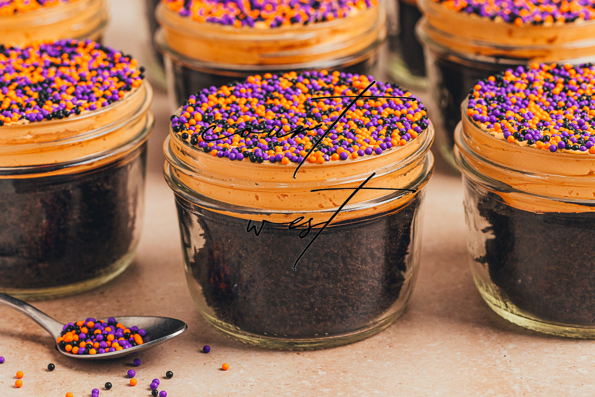 Halloween Dot Cakes (Exclusive Recipe)