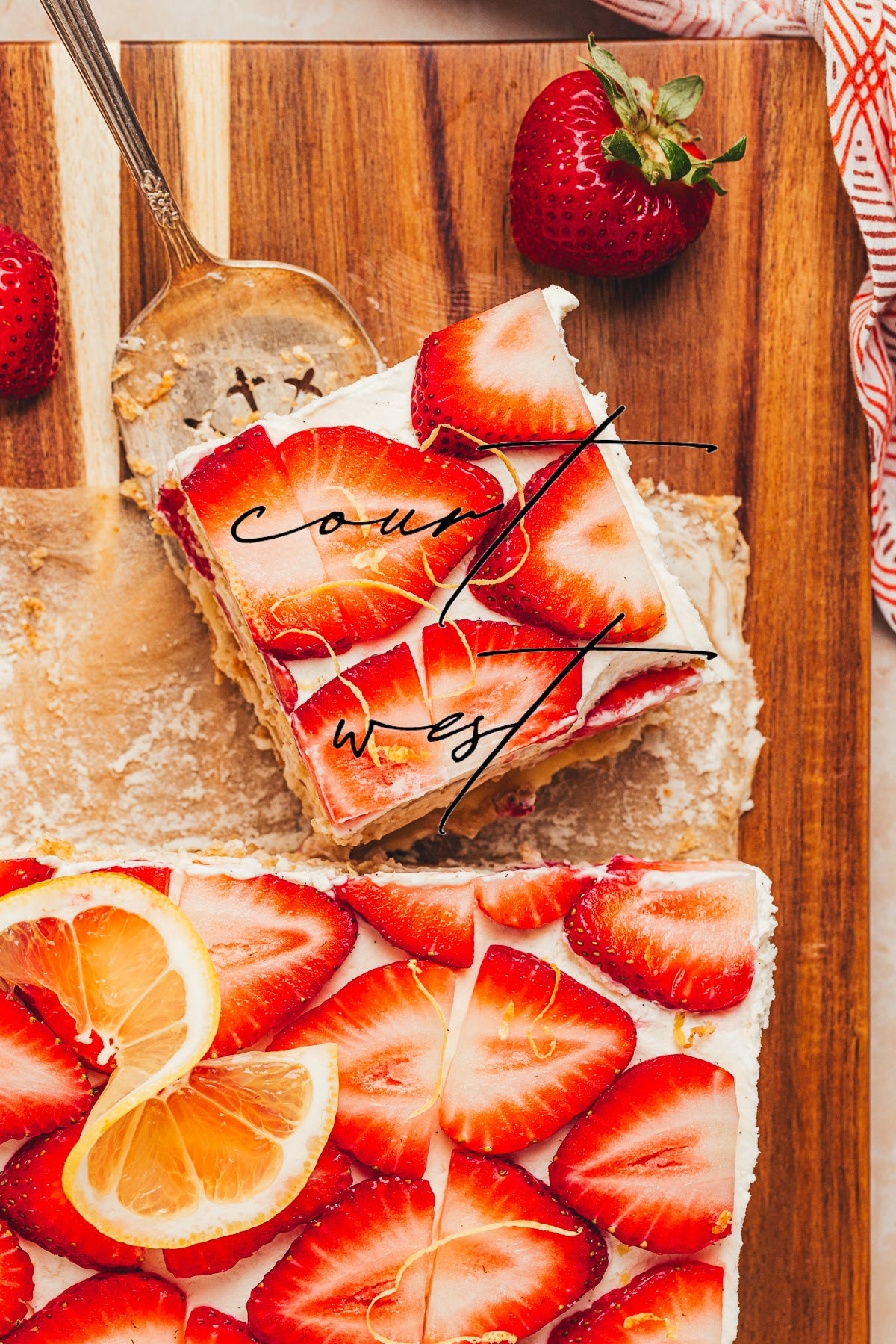 No-Bake Strawberry Lemon Icebox Cake (Exclusive Recipe)