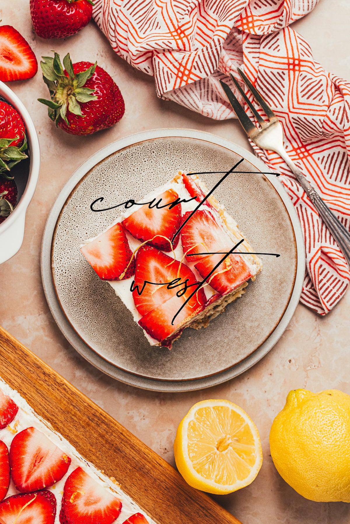 No-Bake Strawberry Lemon Icebox Cake (Exclusive Recipe)