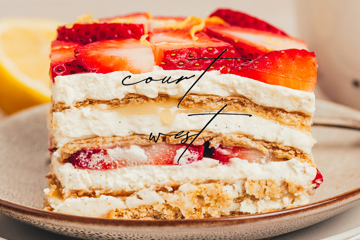 No-Bake Strawberry Lemon Icebox Cake (Exclusive Recipe)