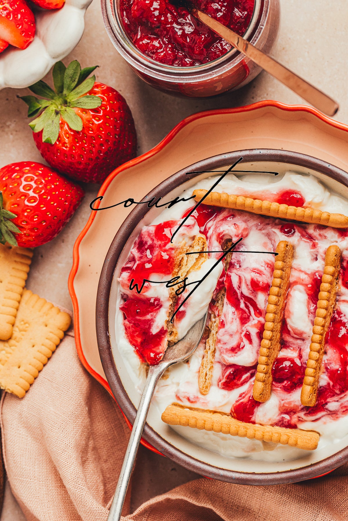 Viral Japanese Cheesecake - Strawberry (Mini Exclusive Recipe)