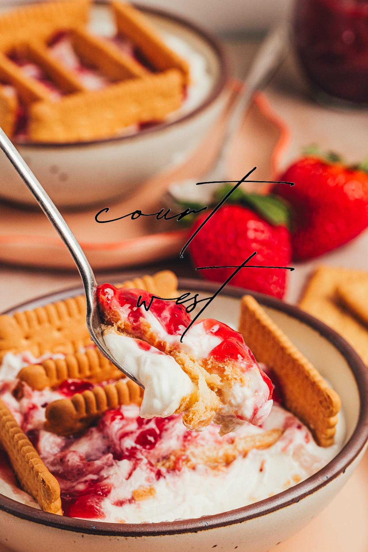 Viral Japanese Cheesecake - Strawberry (Mini Exclusive Recipe)