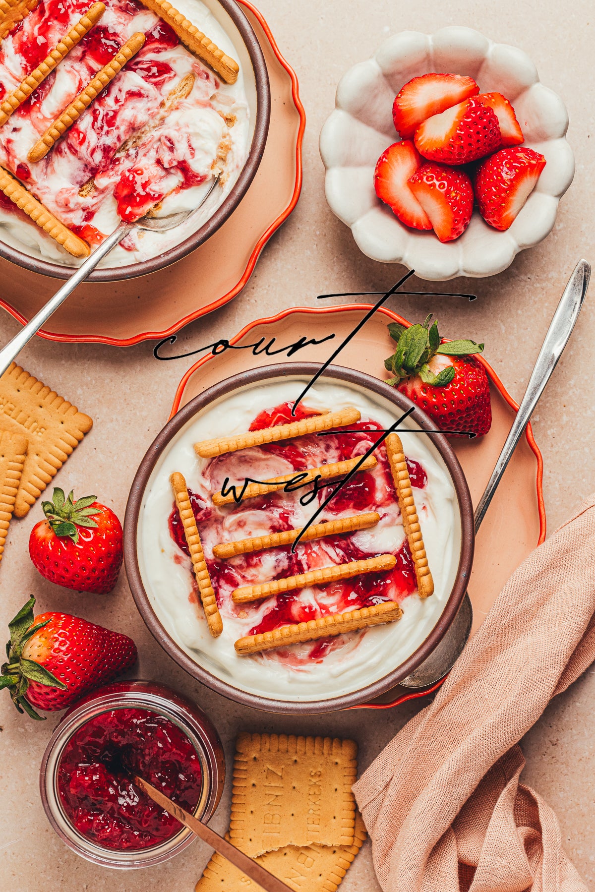 Viral Japanese Cheesecake - Strawberry (Mini Exclusive Recipe)