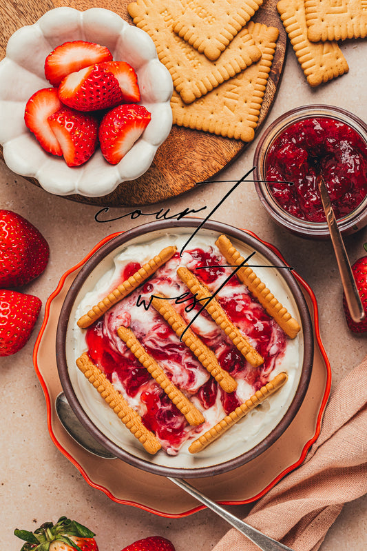 Viral Japanese Cheesecake - Strawberry (Mini Exclusive Recipe)