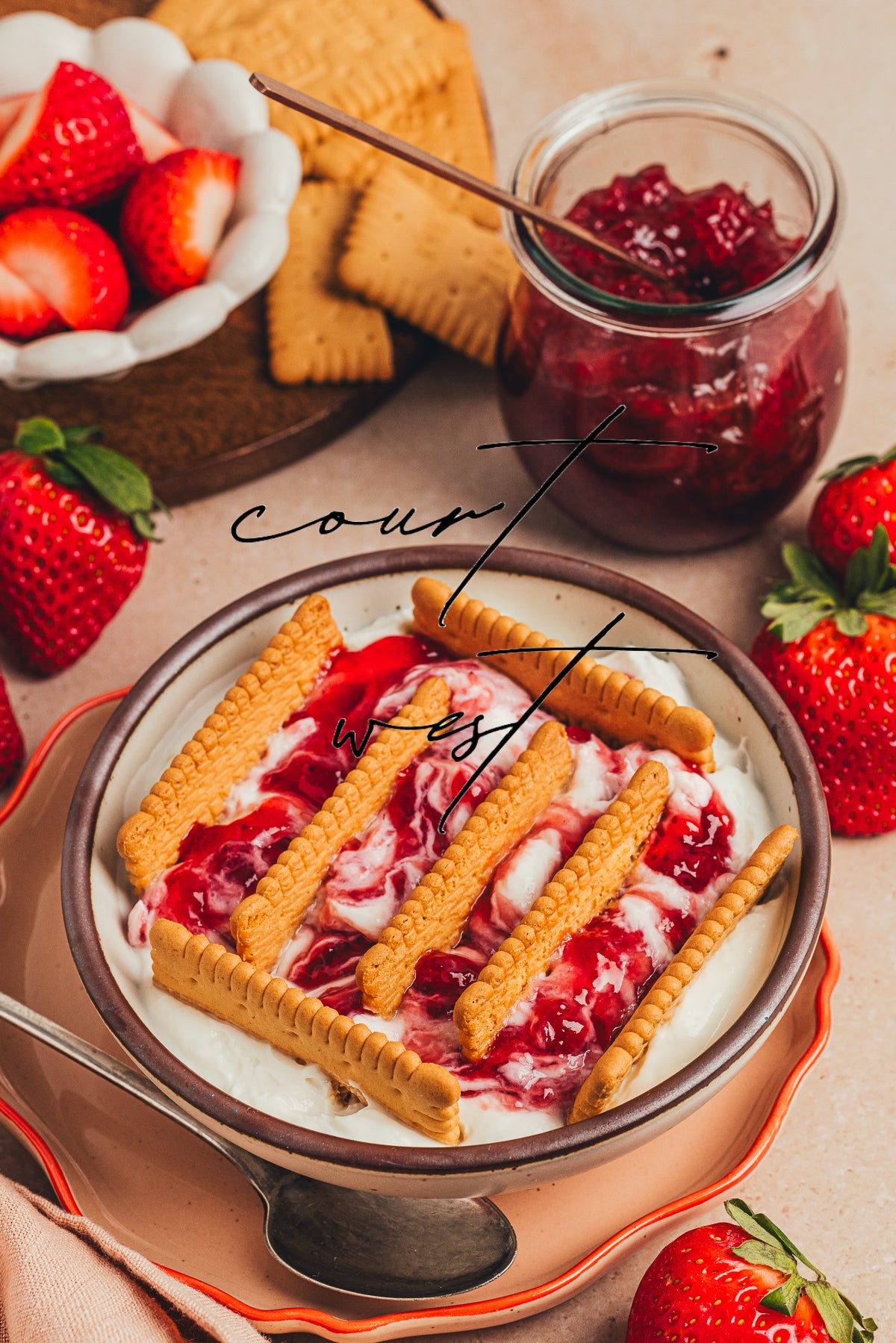 Viral Japanese Cheesecake - Strawberry (Mini Exclusive Recipe)