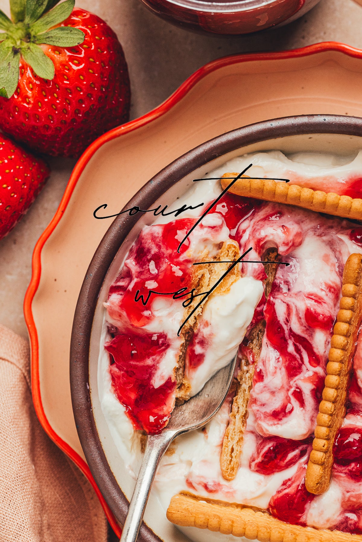 Viral Japanese Cheesecake - Strawberry (Mini Exclusive Recipe)